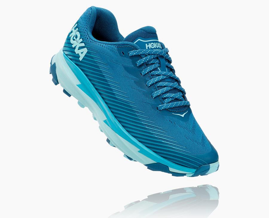 Tenis Hoka One One Trail Mujer Azules - Torrent 2 - LBCK06391